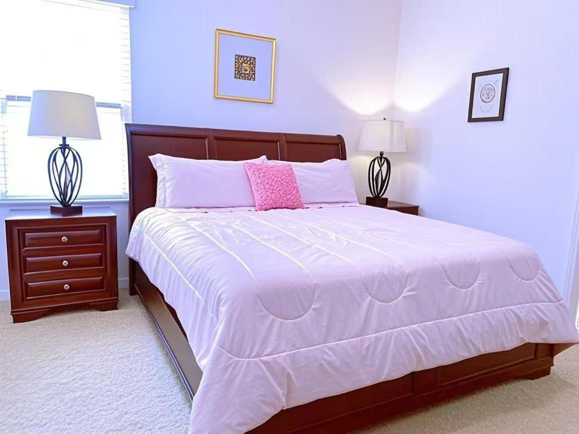 Elegant King Queen Suite Rooms -Private Bath-5 Star Resort-Pool-Spa-Club-Disney-Water Park-Wifi-Smart Tv Davenport Exteriör bild