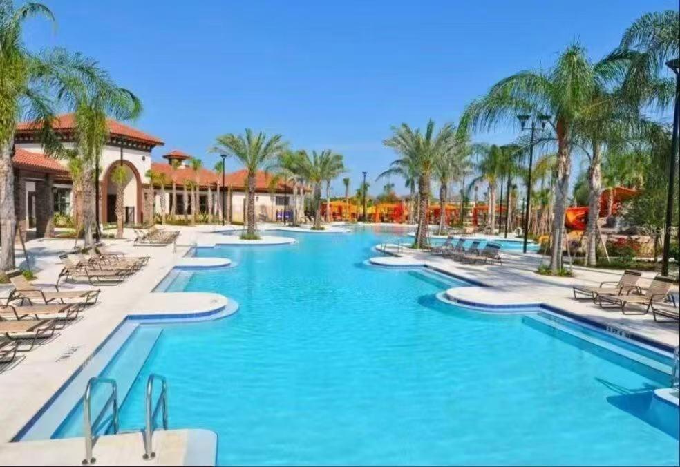 Elegant King Queen Suite Rooms -Private Bath-5 Star Resort-Pool-Spa-Club-Disney-Water Park-Wifi-Smart Tv Davenport Exteriör bild